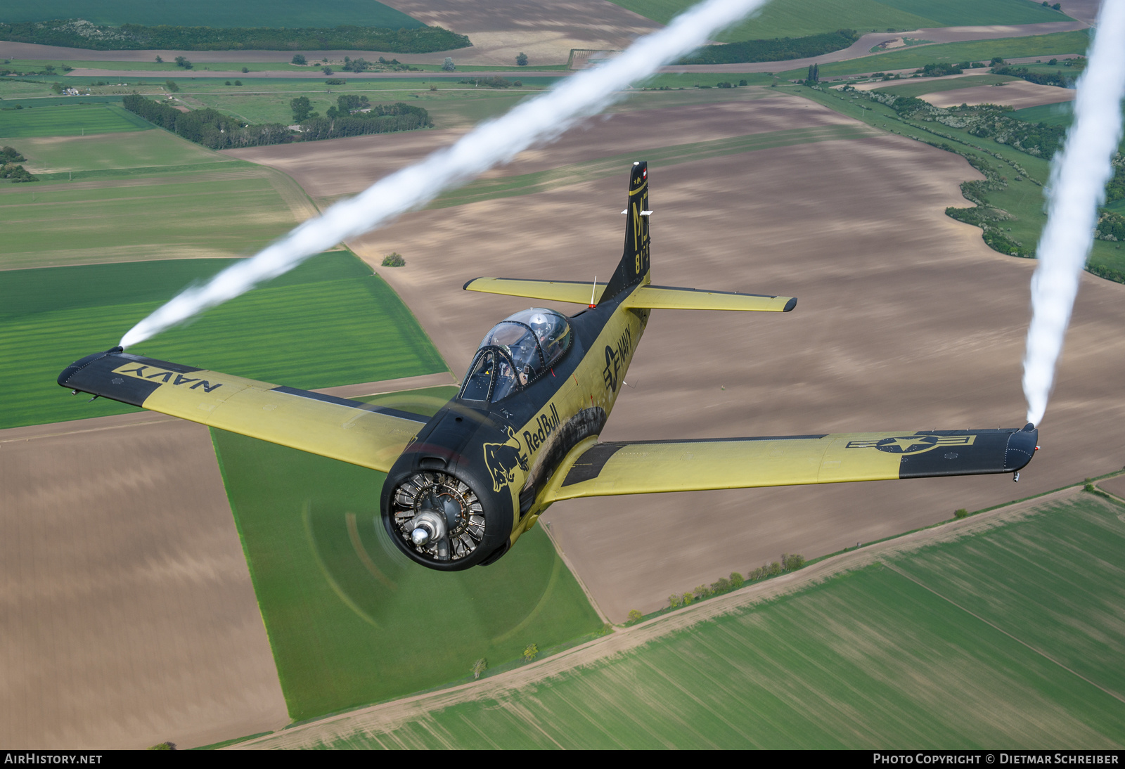 Aircraft Photo of OE-ESA / 138179 | North American T-28B Trojan | Red Bull | USA - Navy | AirHistory.net #844037