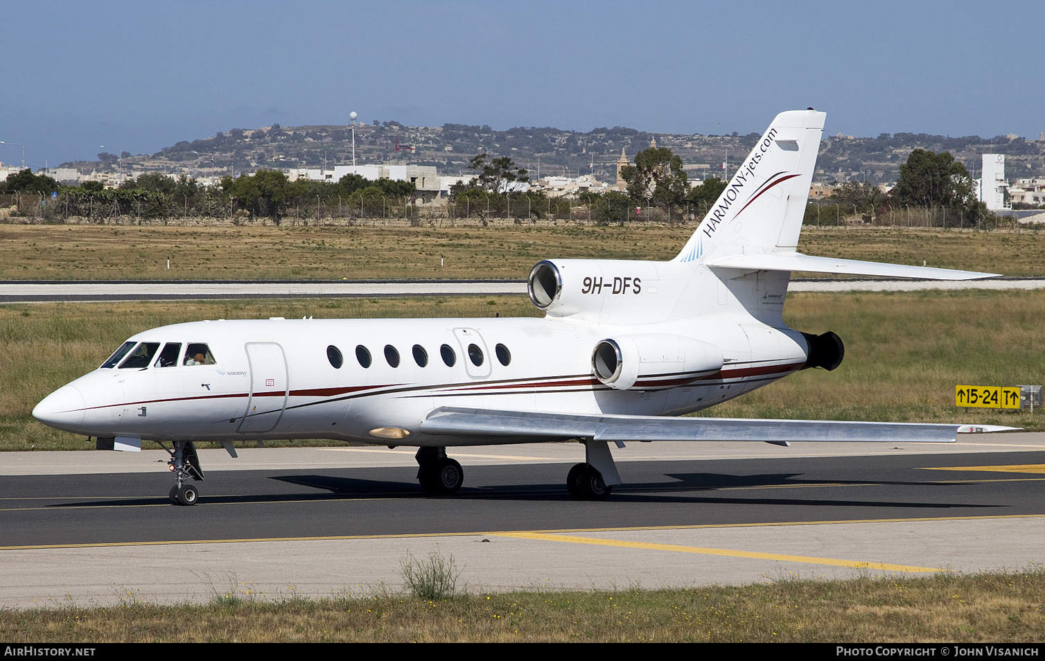 Aircraft Photo of 9H-DFS | Dassault Falcon 50 | Harmony Jets | AirHistory.net #844045