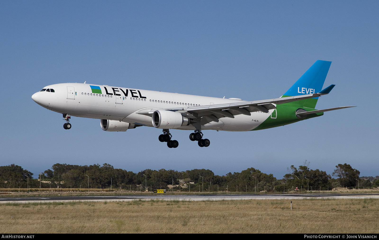 Aircraft Photo of F-HLVL | Airbus A330-202 | Level | AirHistory.net #844049
