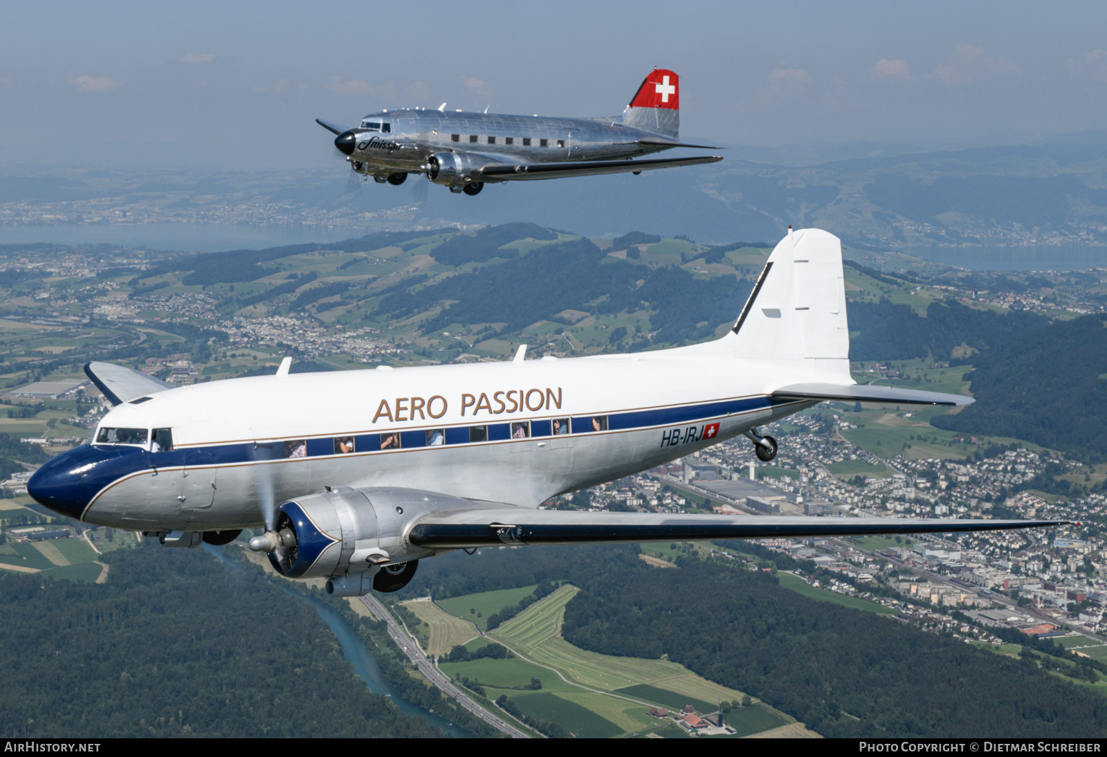 Aircraft Photo of HB-IRJ | Douglas DC-3(A) | AirHistory.net #844056