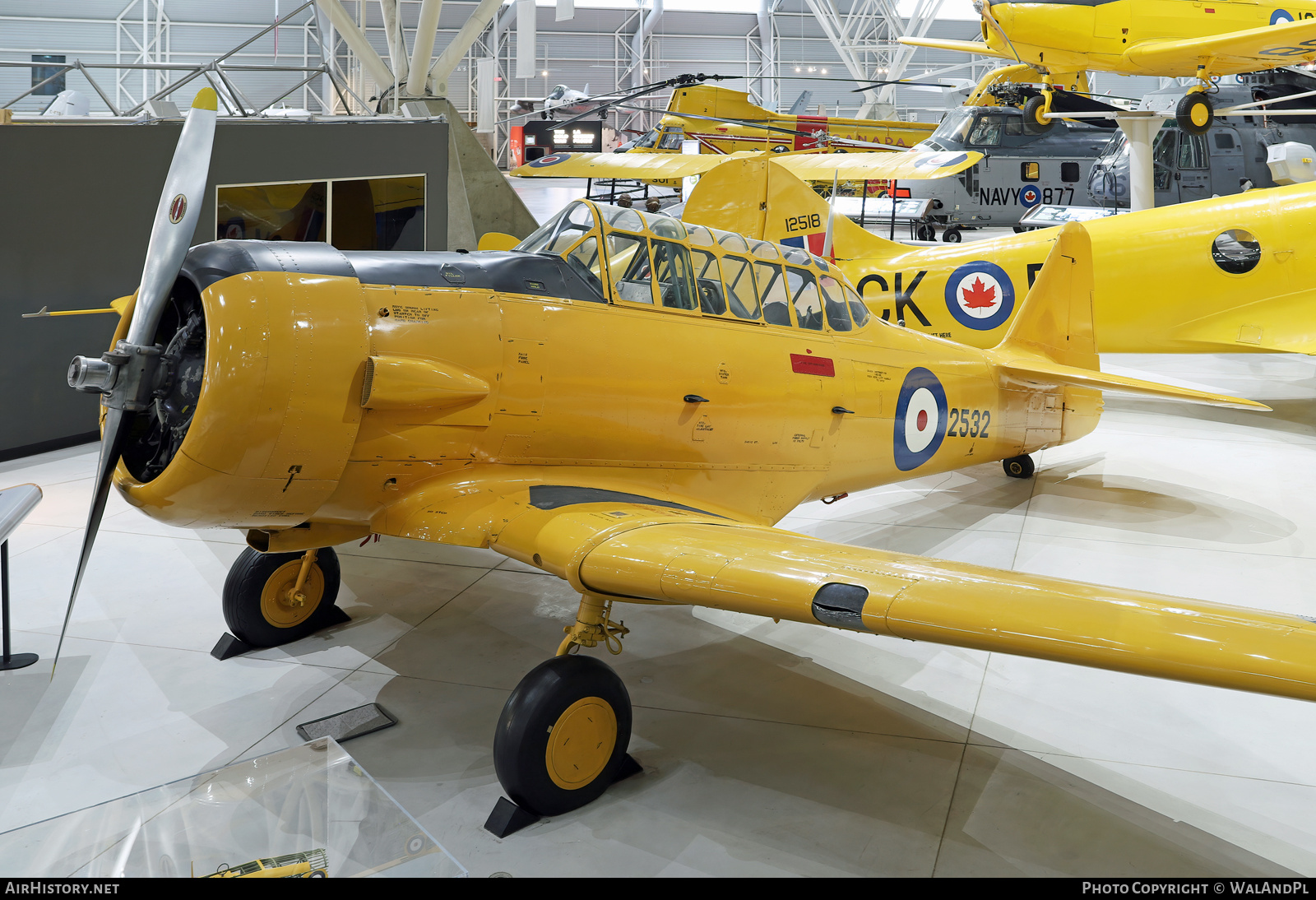 Aircraft Photo of 2532 | North American AT-16 Harvard IIA | Canada - Air Force | AirHistory.net #844065
