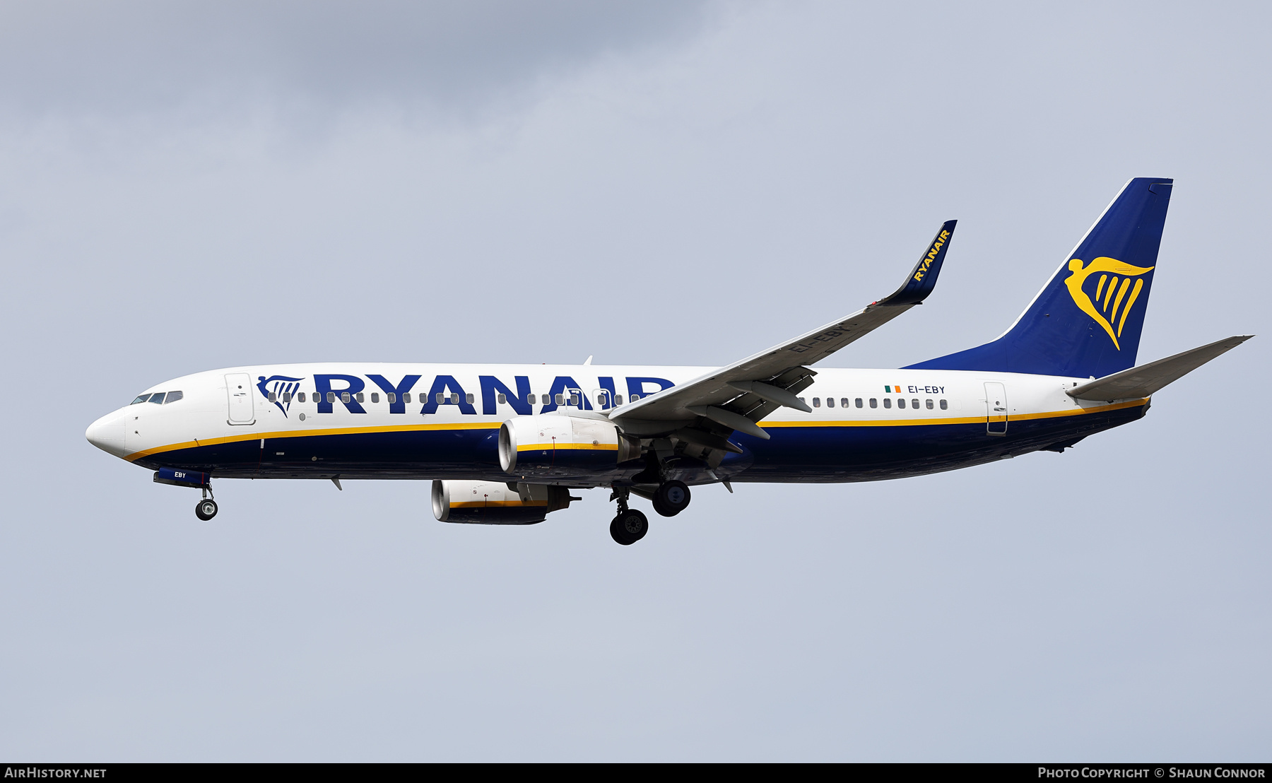 Aircraft Photo of EI-EBY | Boeing 737-8AS | Ryanair | AirHistory.net #844066