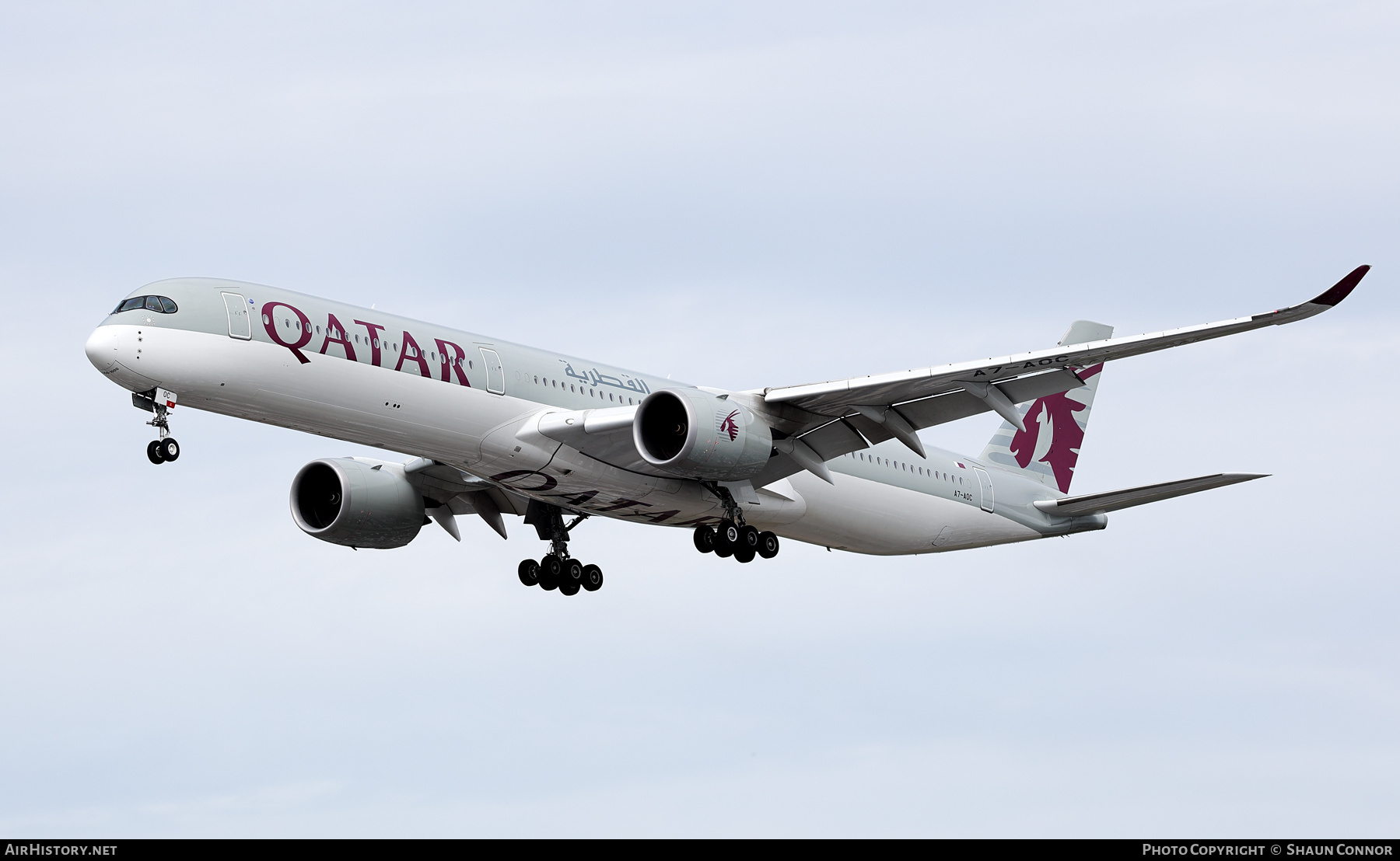Aircraft Photo of A7-AOC | Airbus A350-1041 | Qatar Airways | AirHistory.net #844078