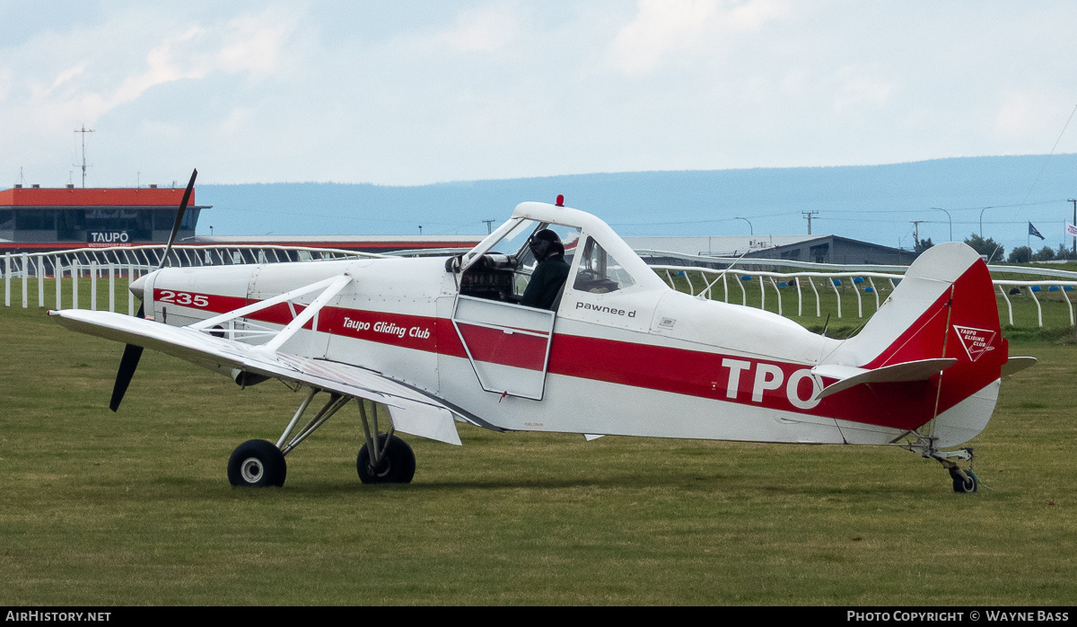 Aircraft Photo of ZK-TPO / TPO | Piper PA-25-235 Pawnee | Taupo Gliding Club | AirHistory.net #844079