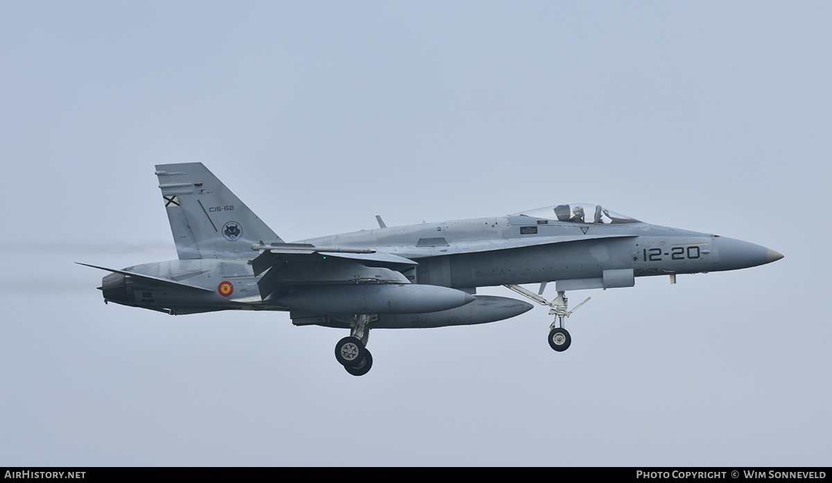 Aircraft Photo of C15-62 | McDonnell Douglas EF-18M Hornet | Spain - Air Force | AirHistory.net #844102
