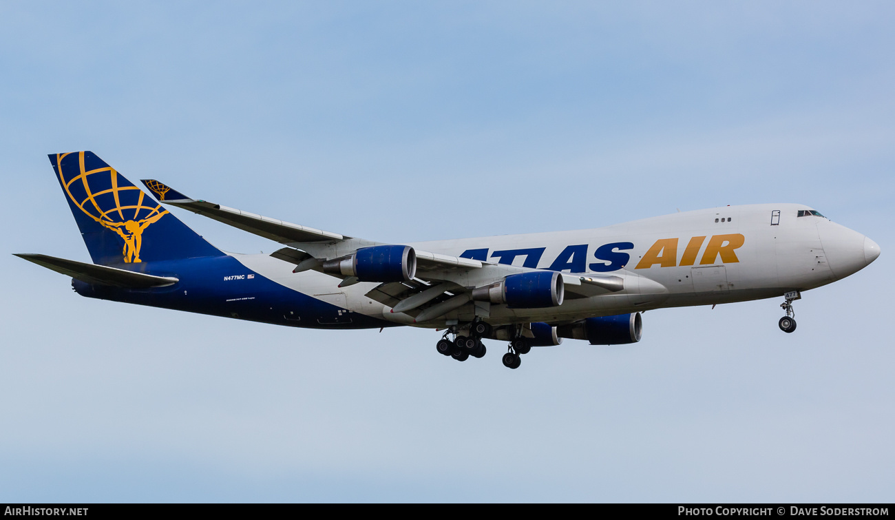 Aircraft Photo of N477MC | Boeing 747-47UF/SCD | Atlas Air | AirHistory.net #844103