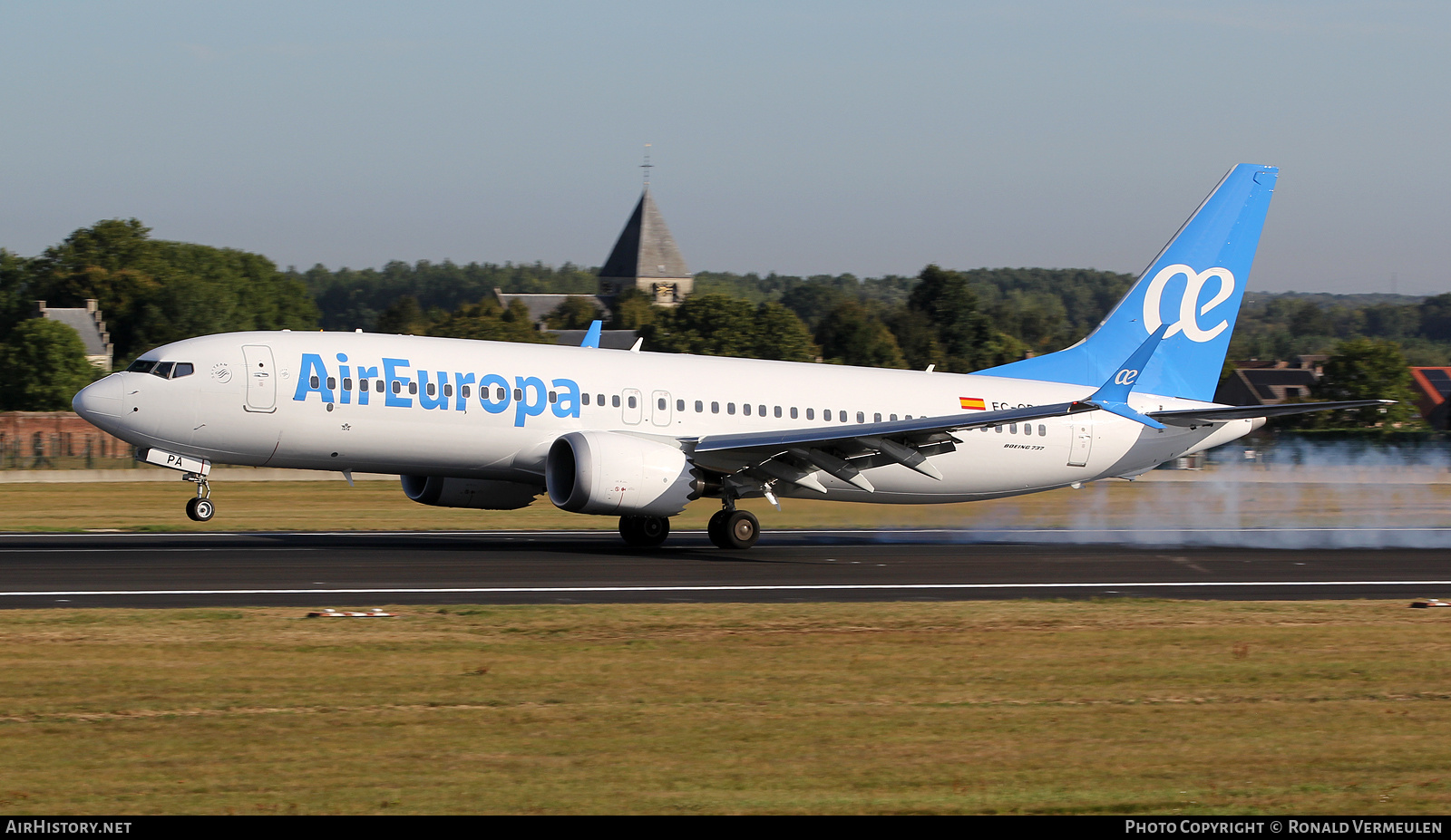 Aircraft Photo of EC-OPA | Boeing 737-8 Max 8 | Air Europa | AirHistory.net #844112