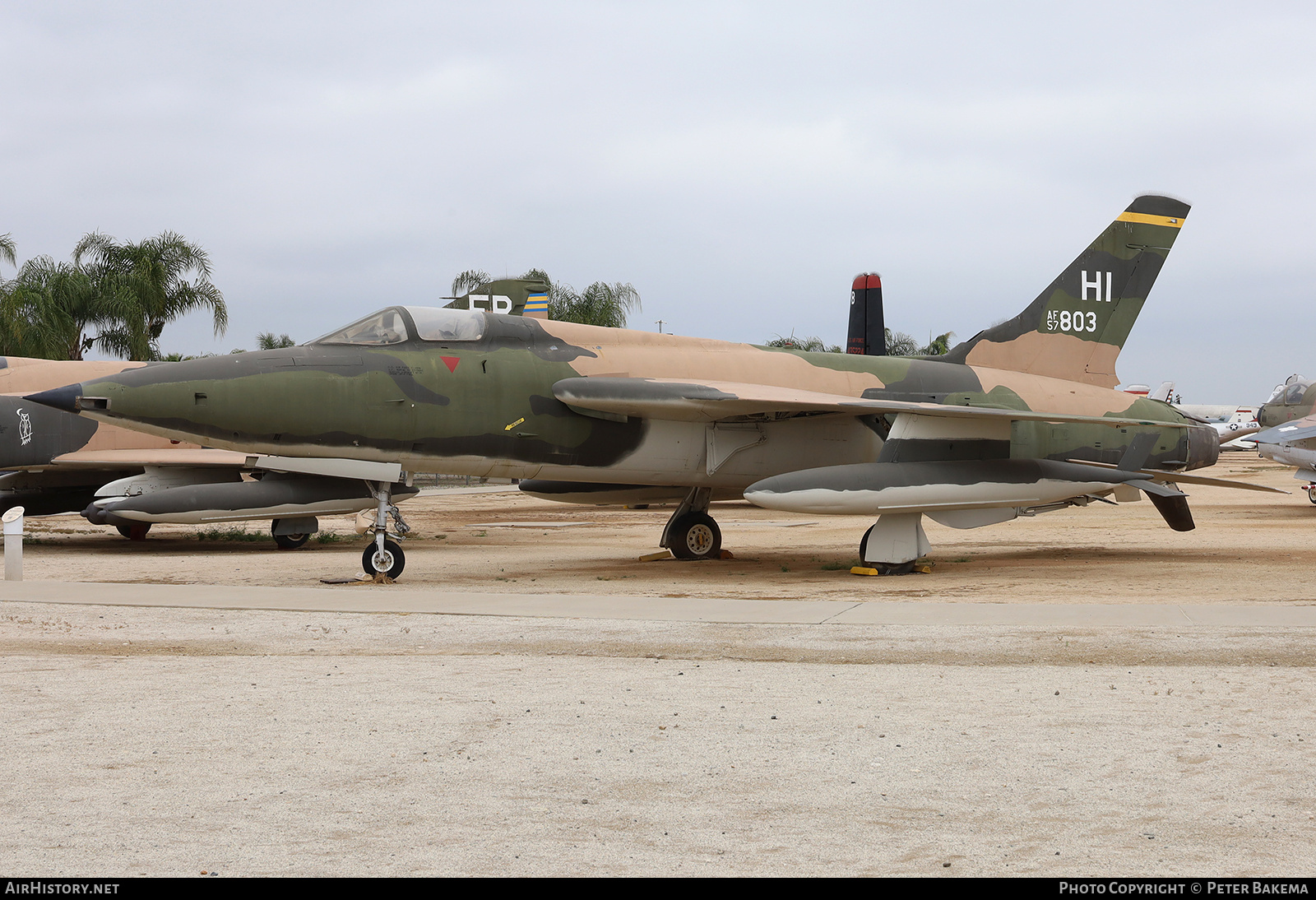Aircraft Photo of 57-5803 / AF57-803 | Republic F-105B Thunderchief | USA - Air Force | AirHistory.net #844122