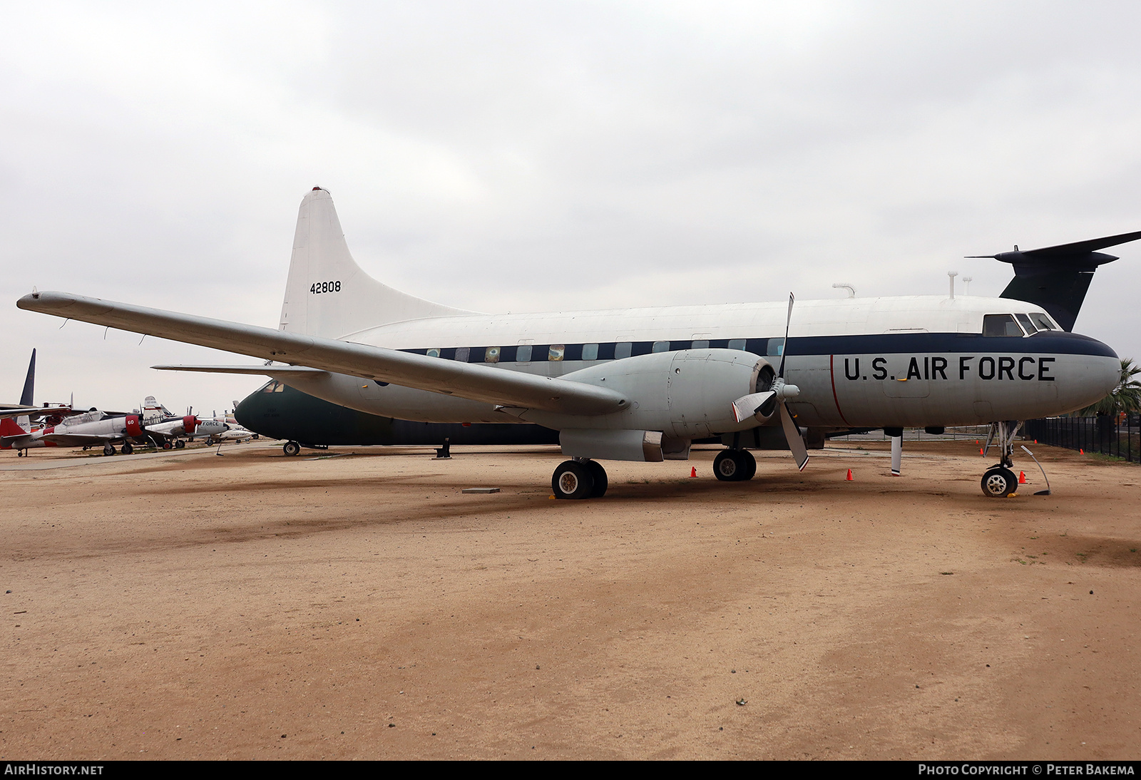 Aircraft Photo of 54-2808 / 42808 | Convair VC-131D | USA - Air Force | AirHistory.net #844126