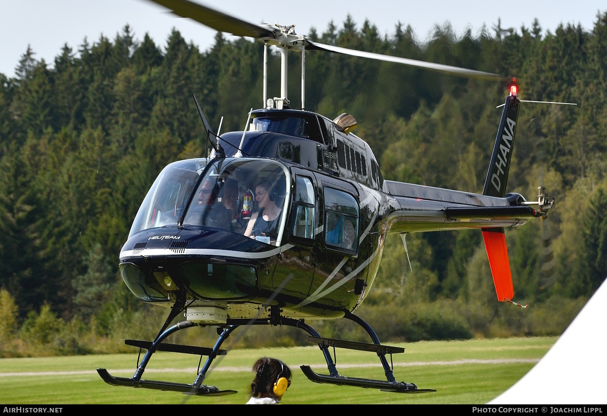 Aircraft Photo of D-HANA | Bell 206B JetRanger III | Heliteam | AirHistory.net #844134