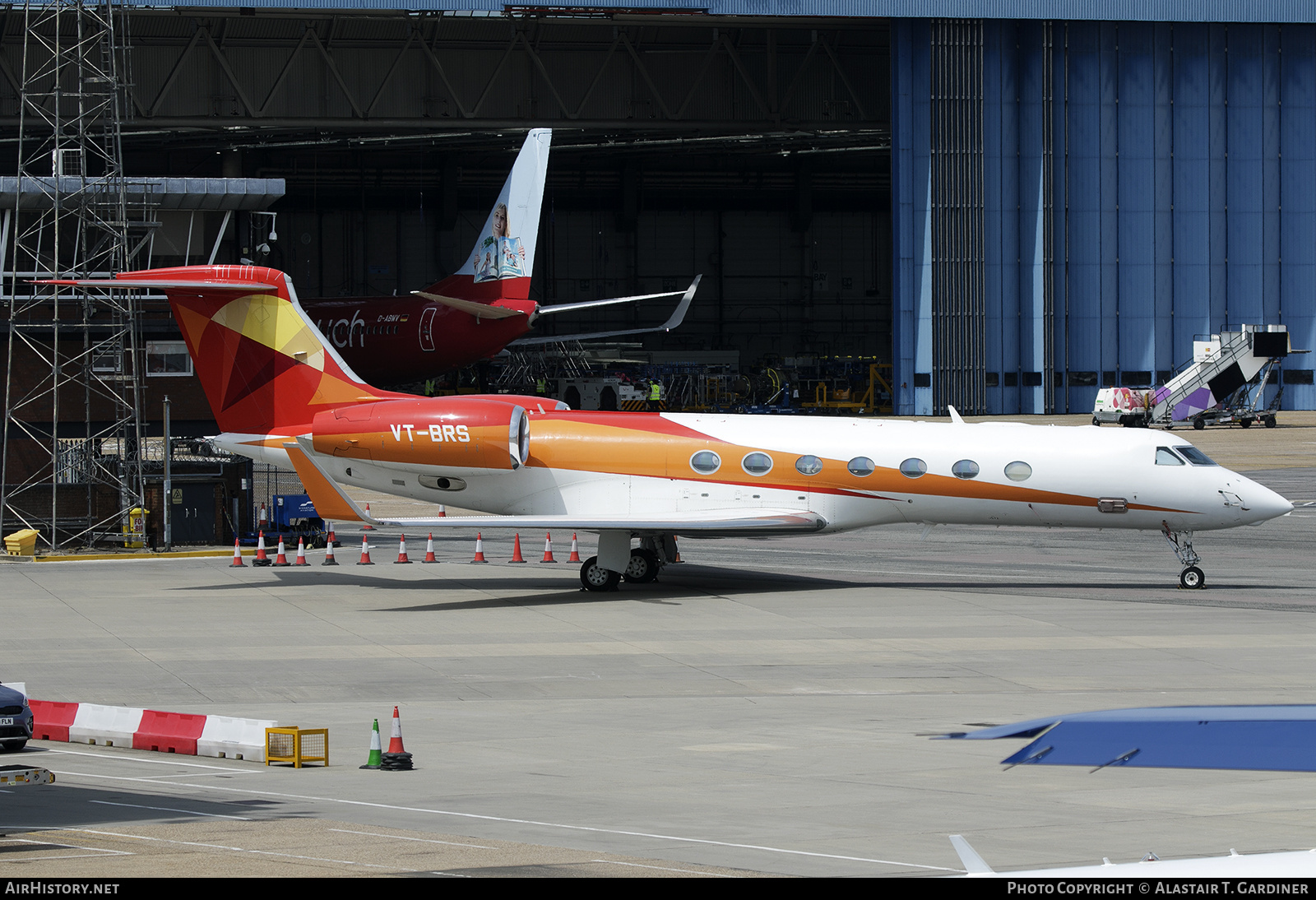 Aircraft Photo of VT-BRS | Gulfstream Aerospace G-V-SP Gulfstream G550 | AirHistory.net #844143