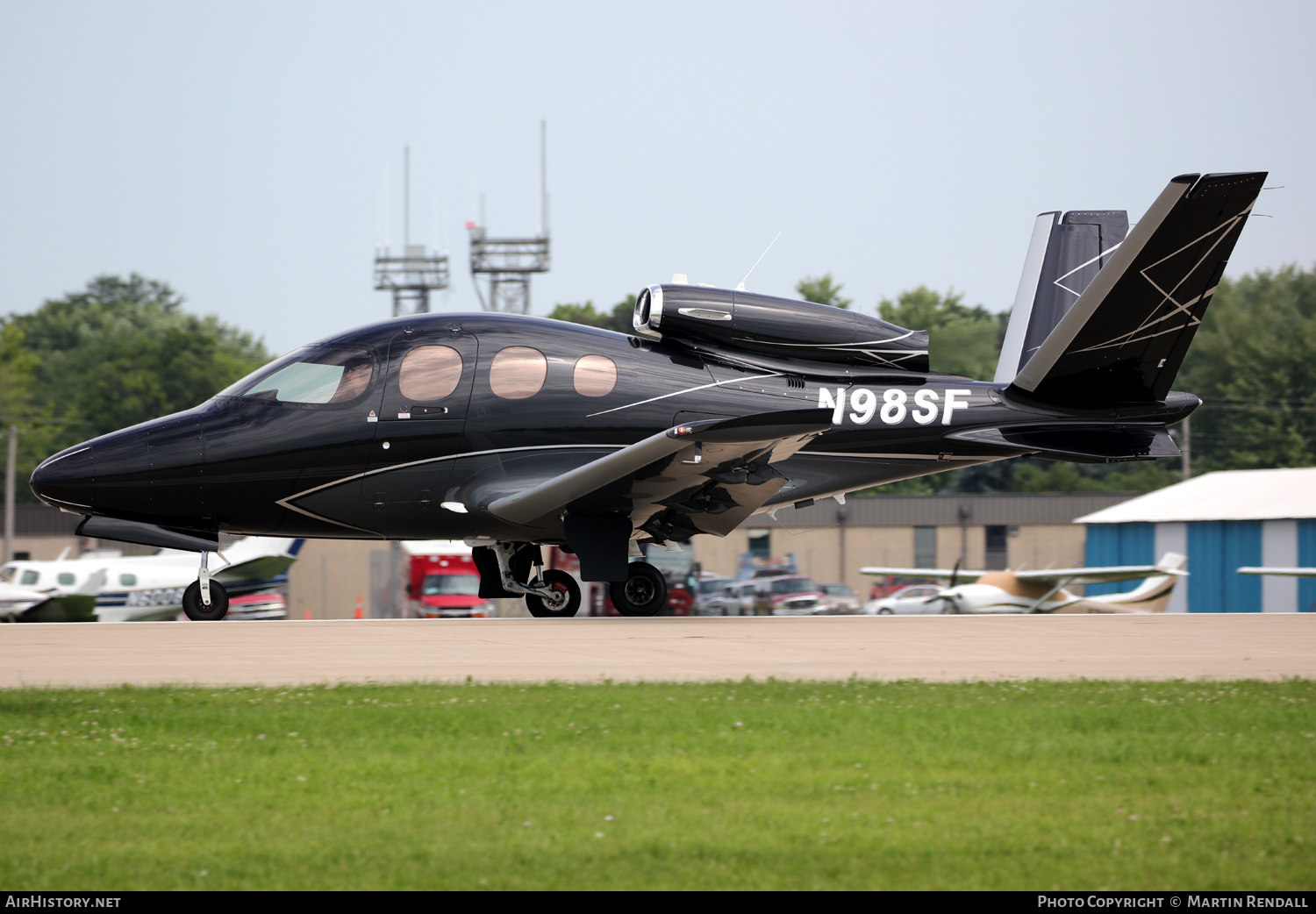 Aircraft Photo of N98SF | Cirrus SF-50 Vision G2+ | AirHistory.net #844151