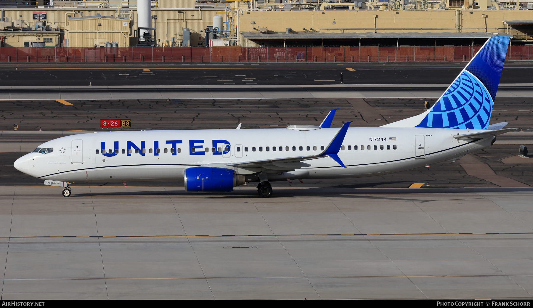 Aircraft Photo of N17244 | Boeing 737-824 | United Airlines | AirHistory.net #844160