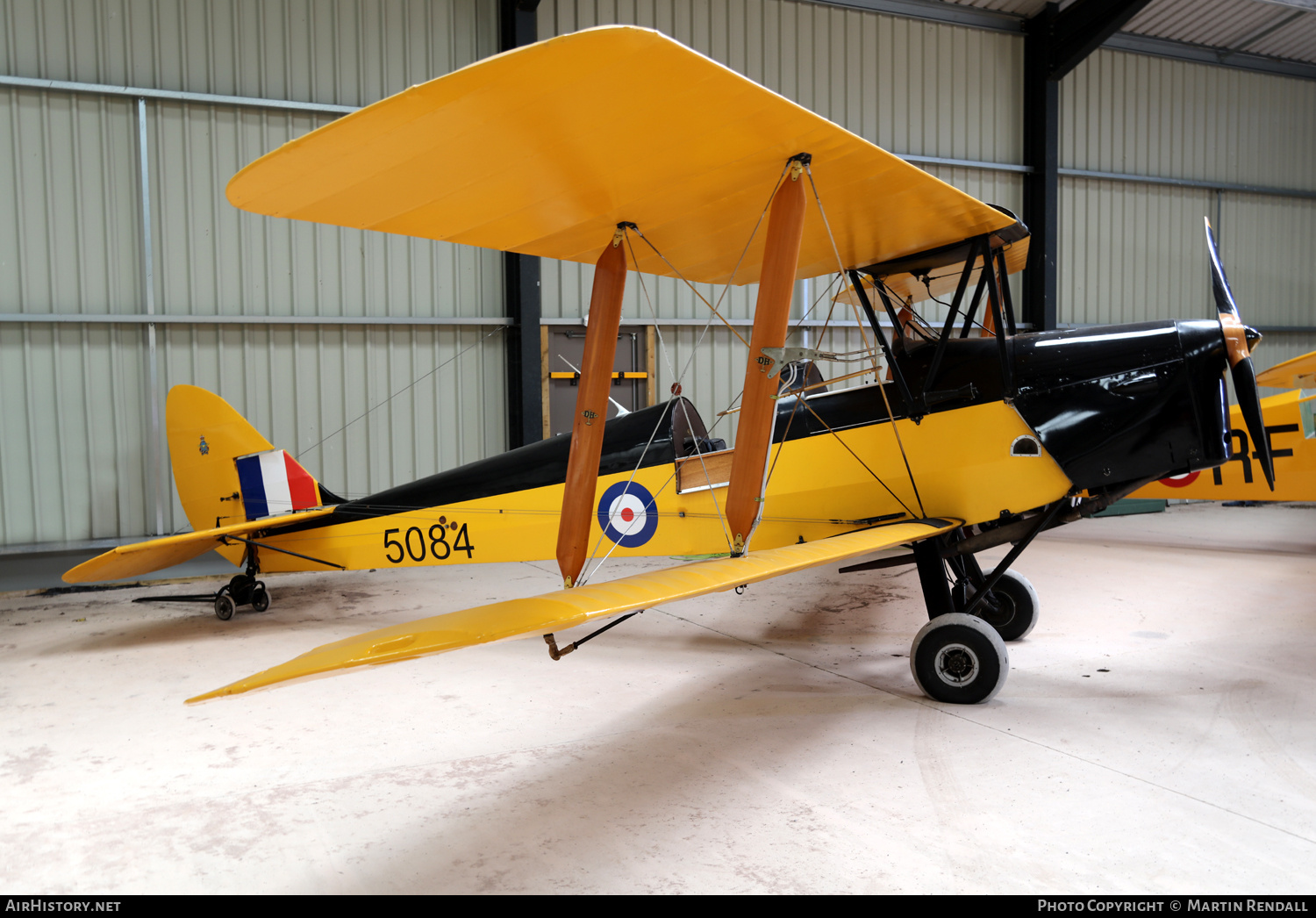 Aircraft Photo of G-FCTK / 5084 | De Havilland D.H. 82C Tiger Moth (Modified) | Canada - Air Force | AirHistory.net #844169