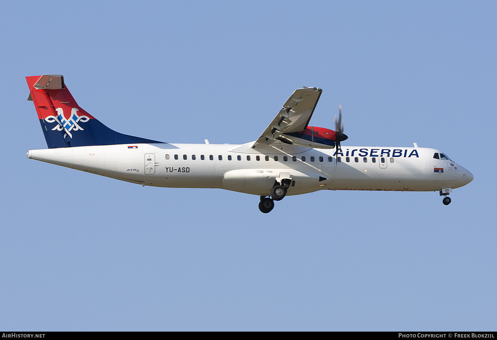 Aircraft Photo of YU-ASD | ATR ATR-72-600 (ATR-72-212A) | Air Serbia | AirHistory.net #844178