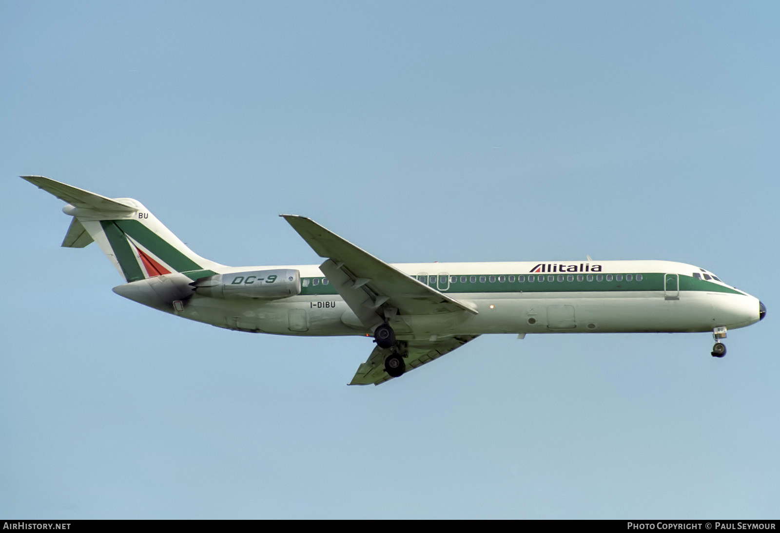 Aircraft Photo of I-DIBU | McDonnell Douglas DC-9-32 | Alitalia | AirHistory.net #844190