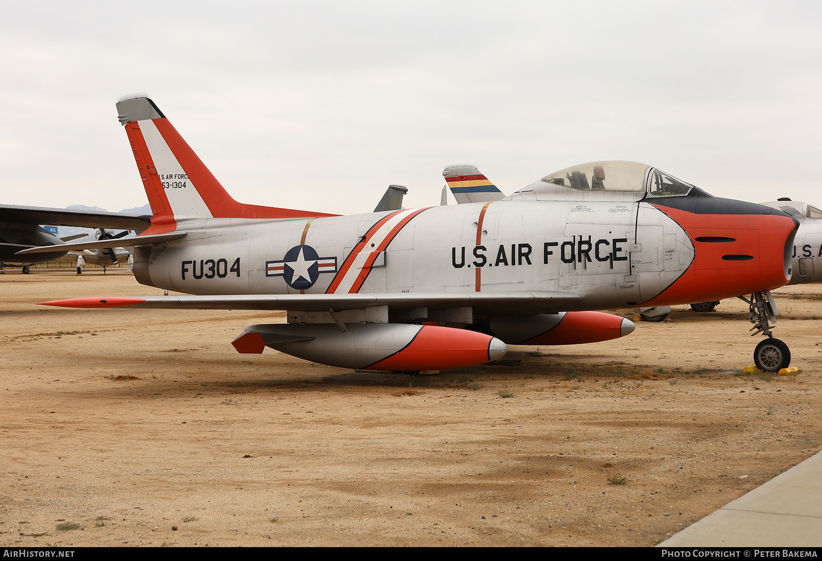 Aircraft Photo of 53-1304 | North American F-86H Sabre | USA - Air Force | AirHistory.net #844191