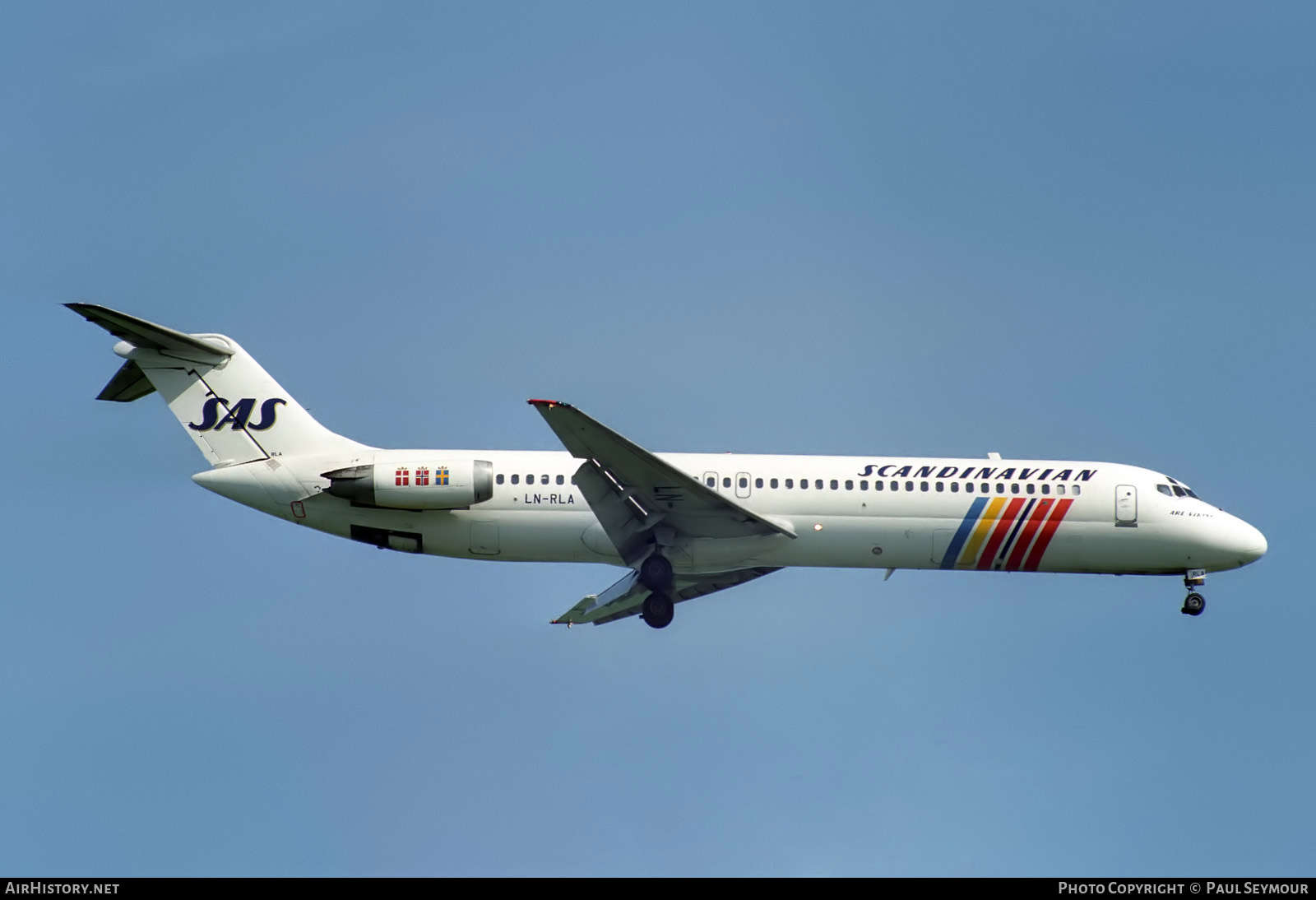 Aircraft Photo of LN-RLA | McDonnell Douglas DC-9-41 | Scandinavian Airlines - SAS | AirHistory.net #844199