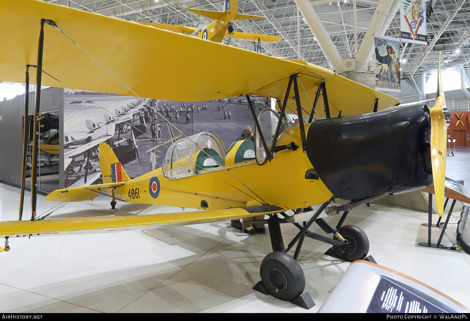 Aircraft Photo of 4861 | De Havilland D.H. 82C-2 Menasco Moth II | Canada - Air Force | AirHistory.net #844209