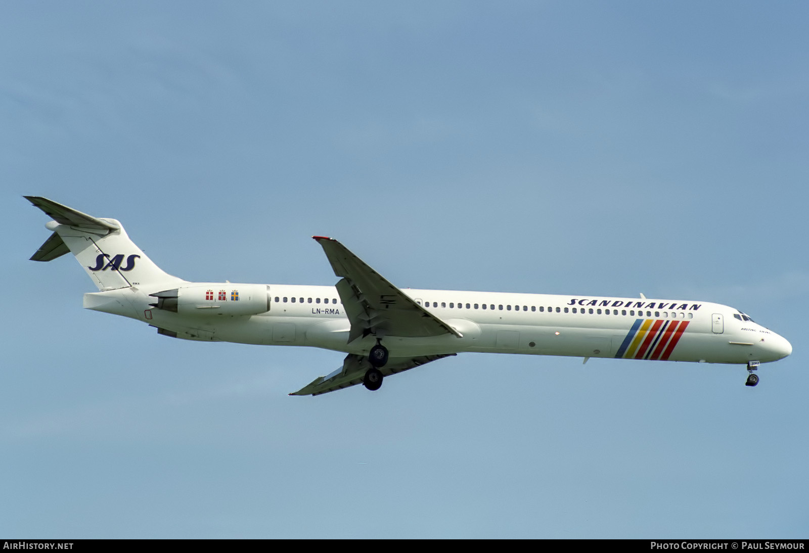 Aircraft Photo of LN-RMA | McDonnell Douglas MD-81 (DC-9-81) | Scandinavian Airlines - SAS | AirHistory.net #844210