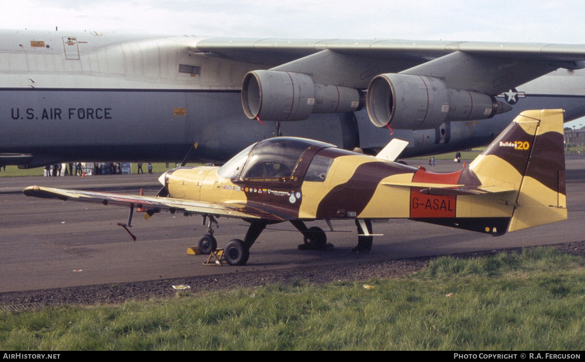 Aircraft Photo of G-ASAL | Scottish Aviation Bulldog 120/124 | British Aerospace | AirHistory.net #844221