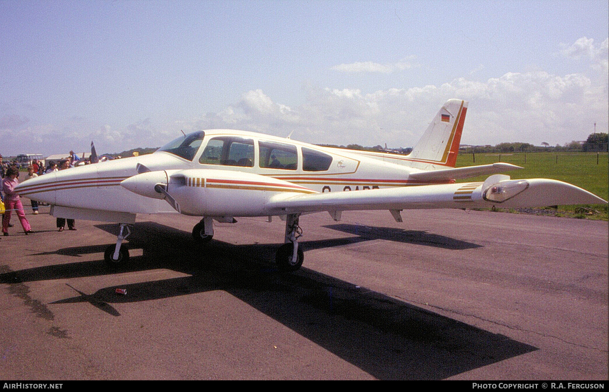 Aircraft Photo of G-GABD | Gulfstream American GA-7 Cougar | AirHistory.net #844222