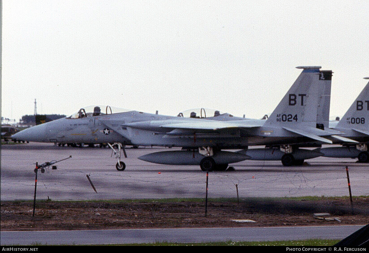 Aircraft Photo of 80-0028 / AF80-028 | McDonnell Douglas F-15C Eagle | USA - Air Force | AirHistory.net #844226