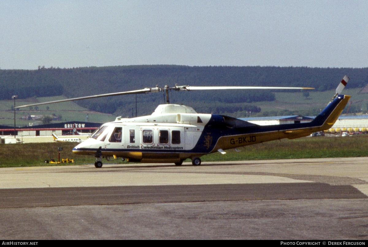 Aircraft Photo of G-BKJD | Bell 214ST SuperTransport | British Caledonian Helicopters | AirHistory.net #844228