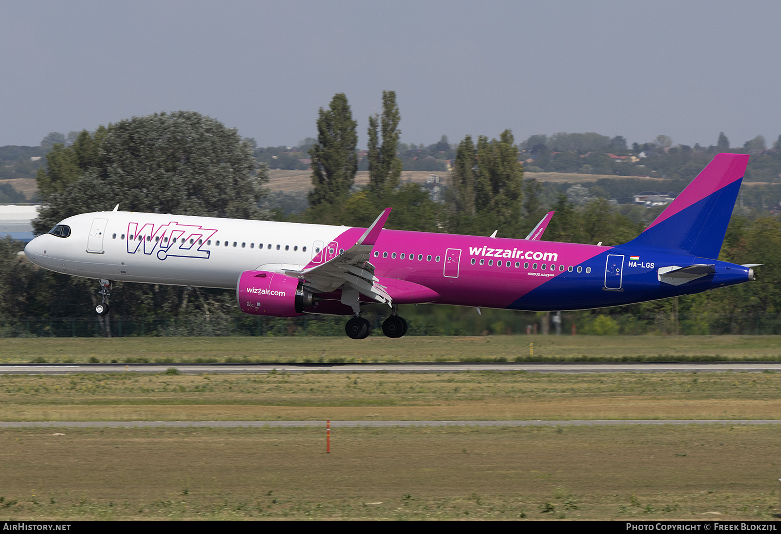 Aircraft Photo of HA-LGS | Airbus A321-271NX | Wizz Air | AirHistory.net #844229