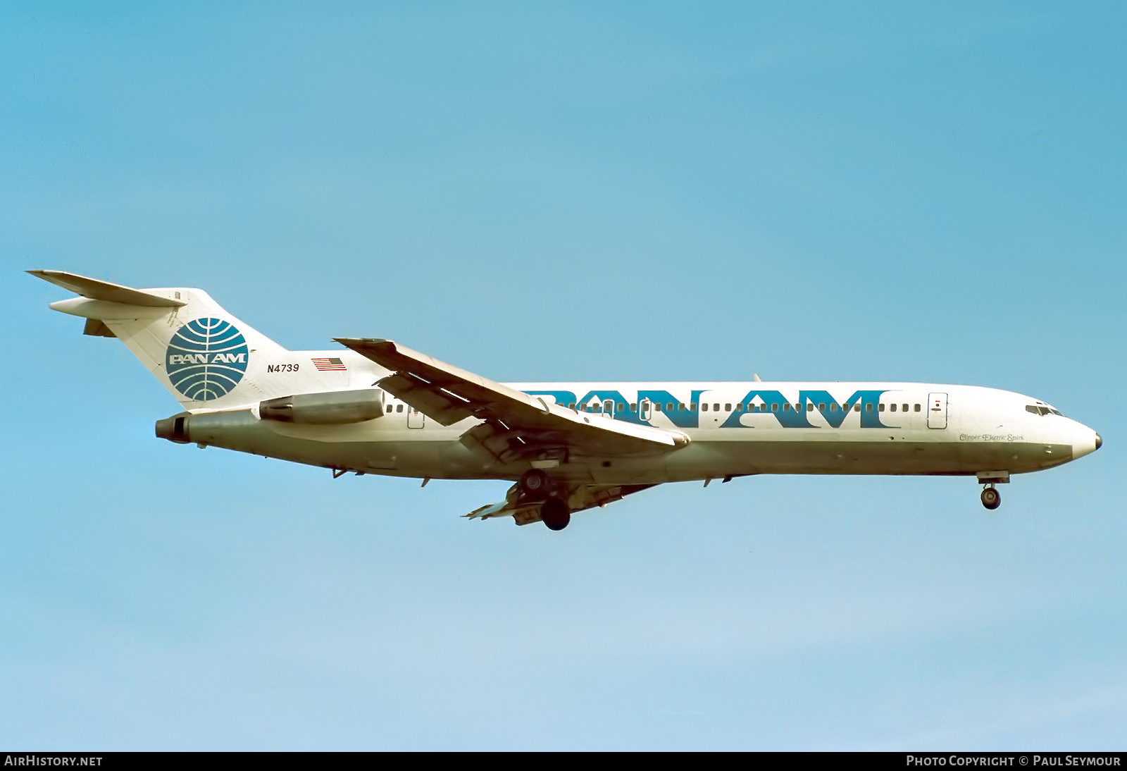 Aircraft Photo of N4739 | Boeing 727-235 | Pan American World Airways - Pan Am | AirHistory.net #844241