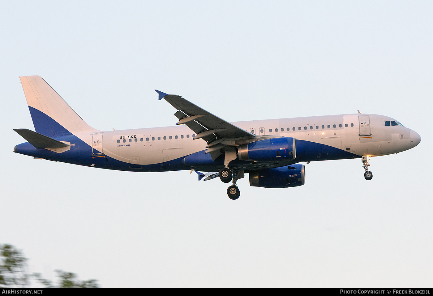 Aircraft Photo of SU-SKE | Airbus A320-232 | Sky Vision Airlines | AirHistory.net #844245