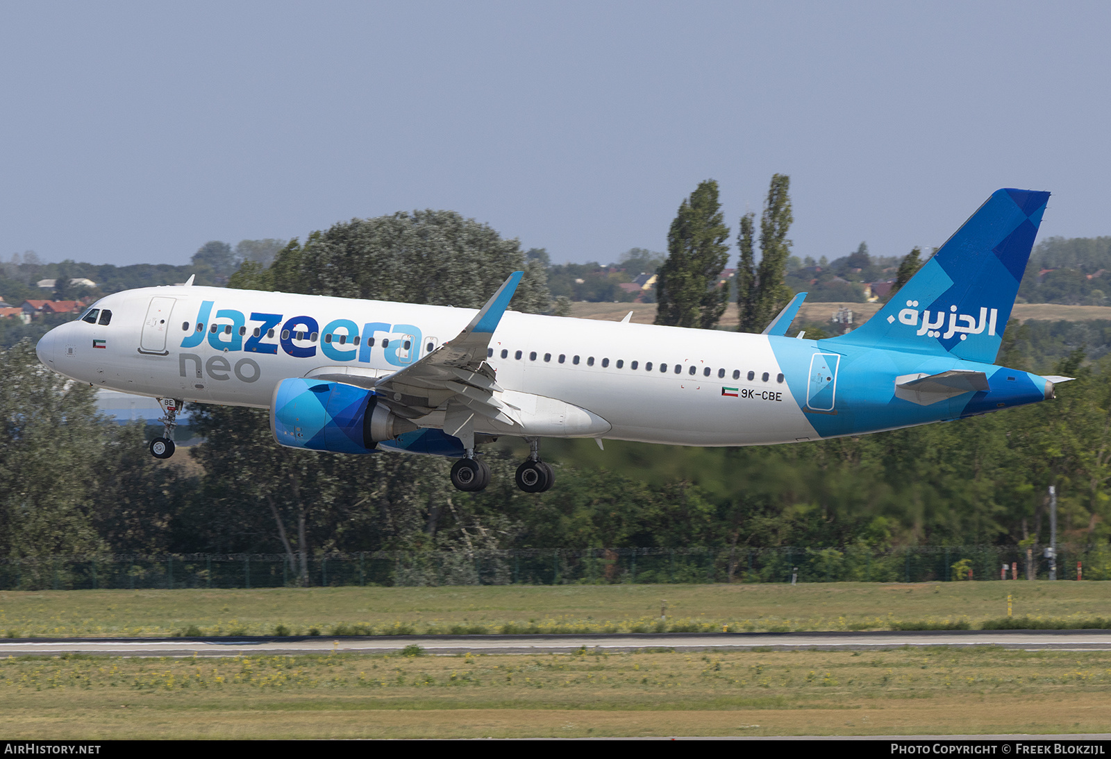 Aircraft Photo of 9K-CBE | Airbus A320-251N | Jazeera Airways | AirHistory.net #844255