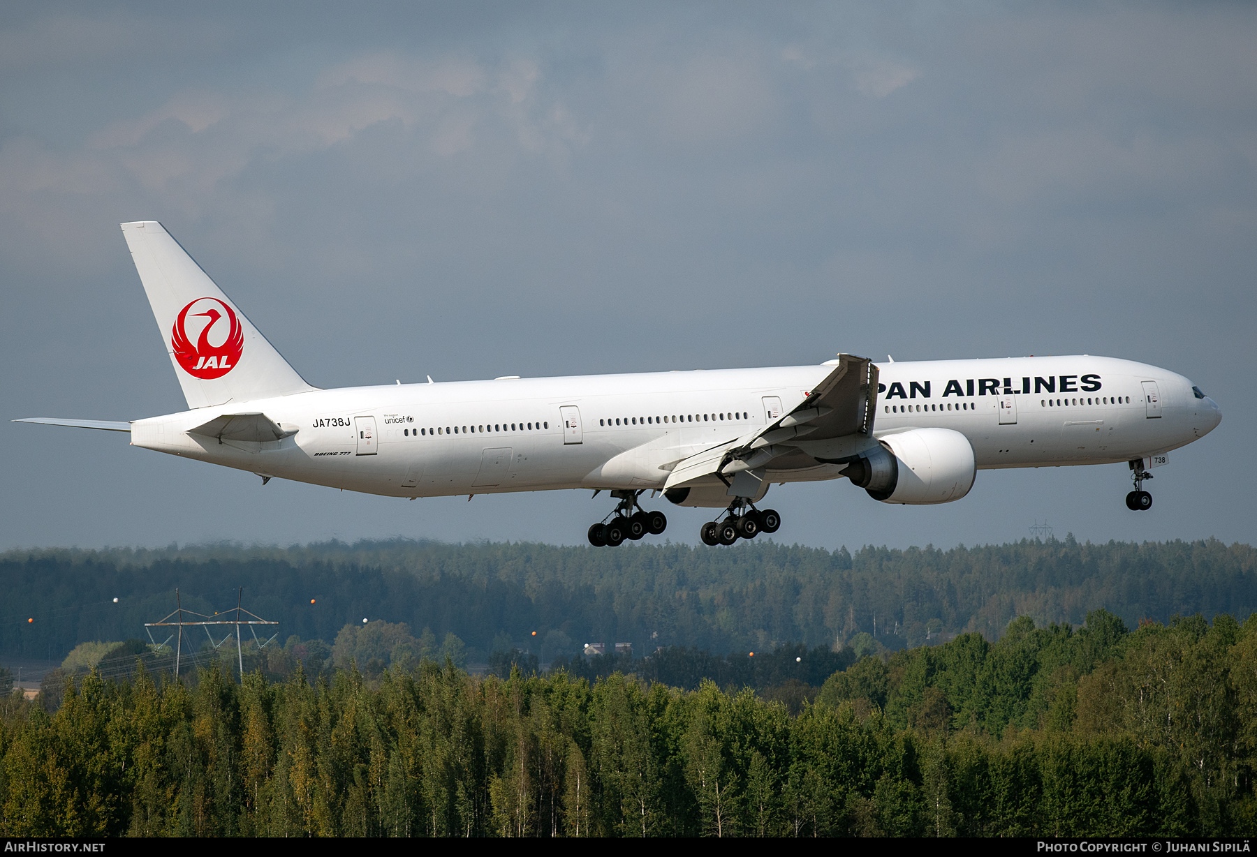 Aircraft Photo of JA738J | Boeing 777-346/ER | Japan Airlines - JAL | AirHistory.net #844264