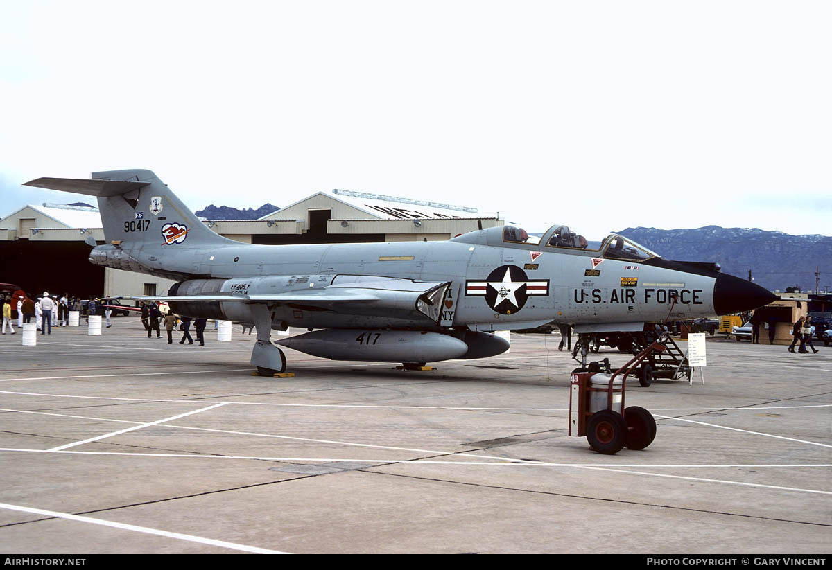Aircraft Photo of 59-0417 / 90417 | McDonnell F-101B Voodoo | USA - Air Force | AirHistory.net #844286