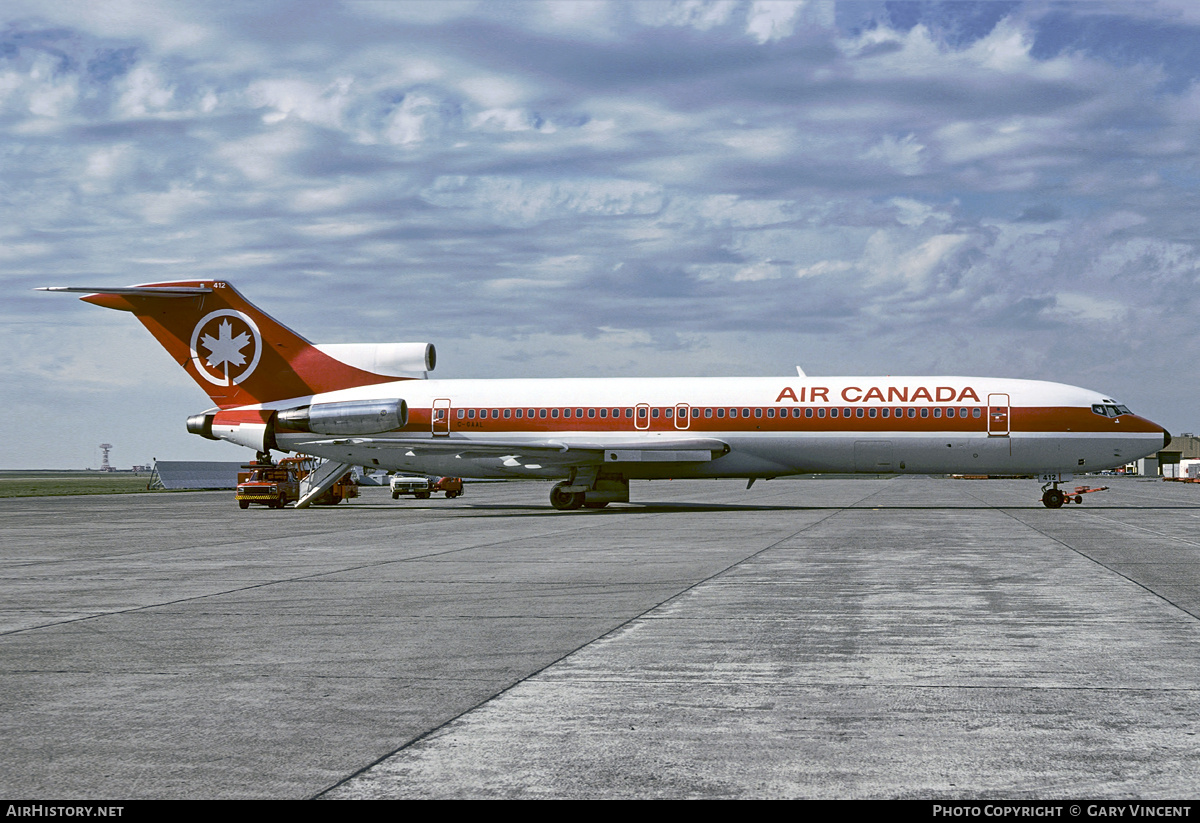 Aircraft Photo of C-GAAL | Boeing 727-233/Adv | Air Canada | AirHistory.net #844312