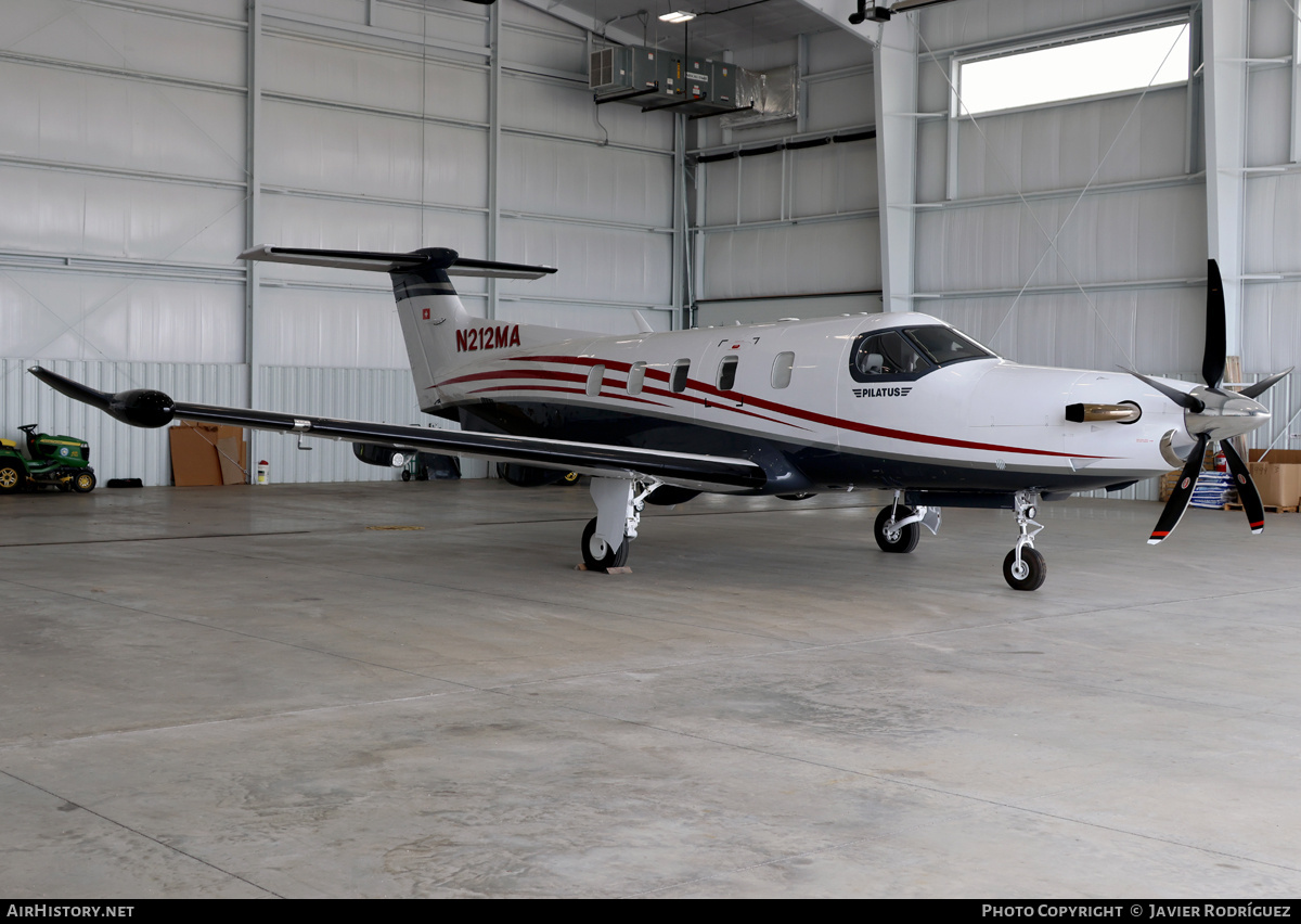 Aircraft Photo of N212MA | Pilatus PC-12NGX (PC-12/47E) | AirHistory.net #844341