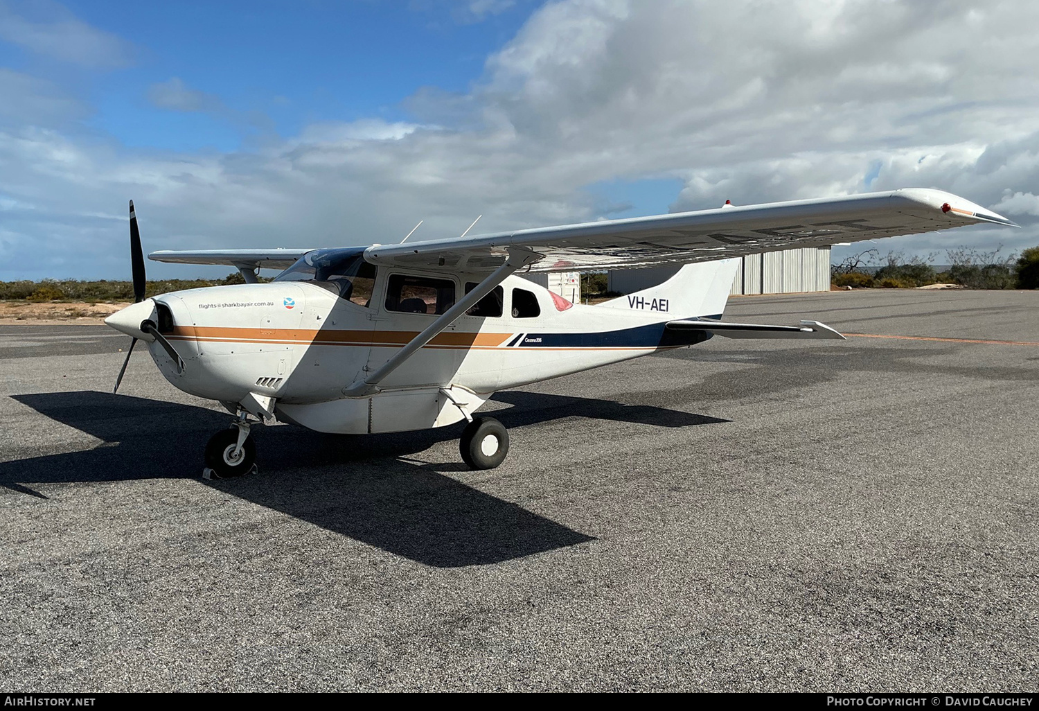 Aircraft Photo of VH-AEI | Cessna U206F Stationair | Shark Bay Air Charter | AirHistory.net #844349