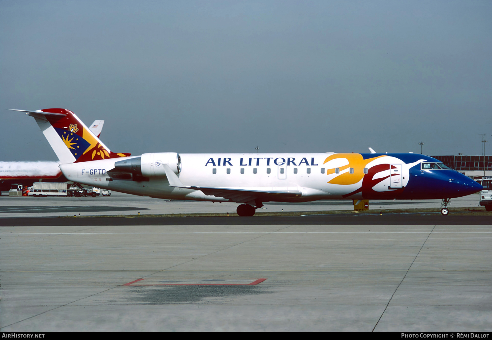 Aircraft Photo of F-GPTD | Bombardier CRJ-100ER (CL-600-2B19) | Air Littoral | AirHistory.net #844369