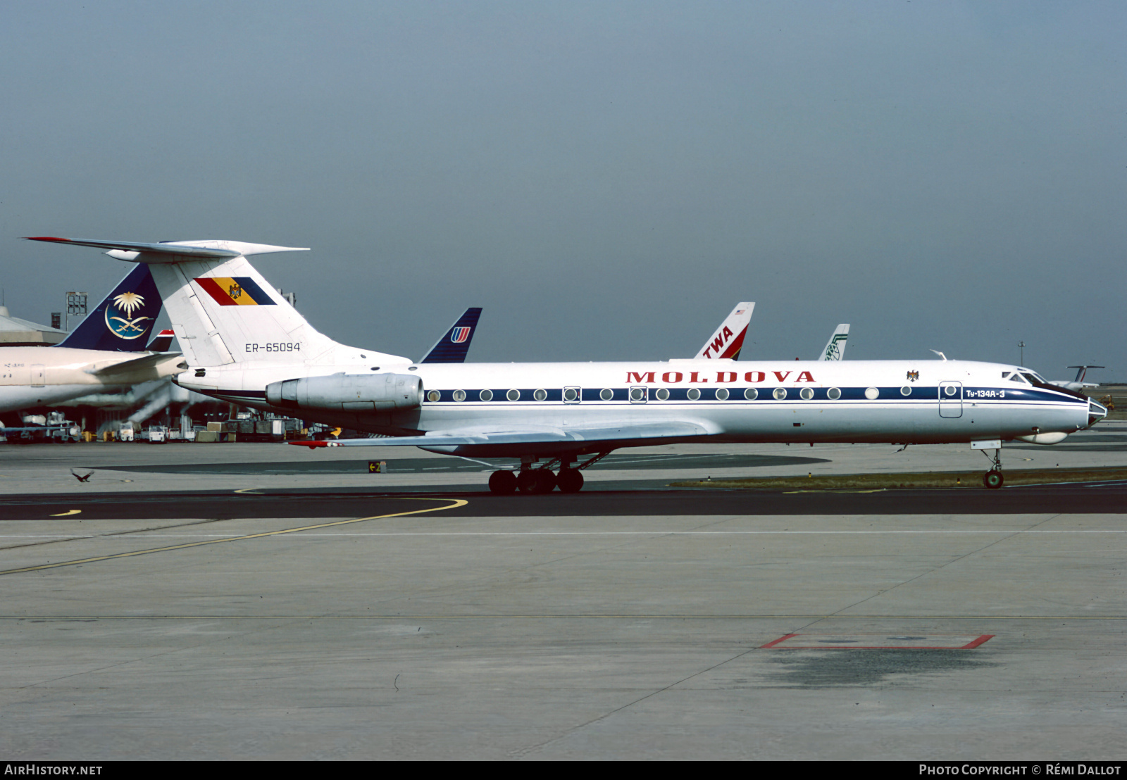 Aircraft Photo of ER-65094 | Tupolev Tu-134A-3 | Moldova | AirHistory.net #844370