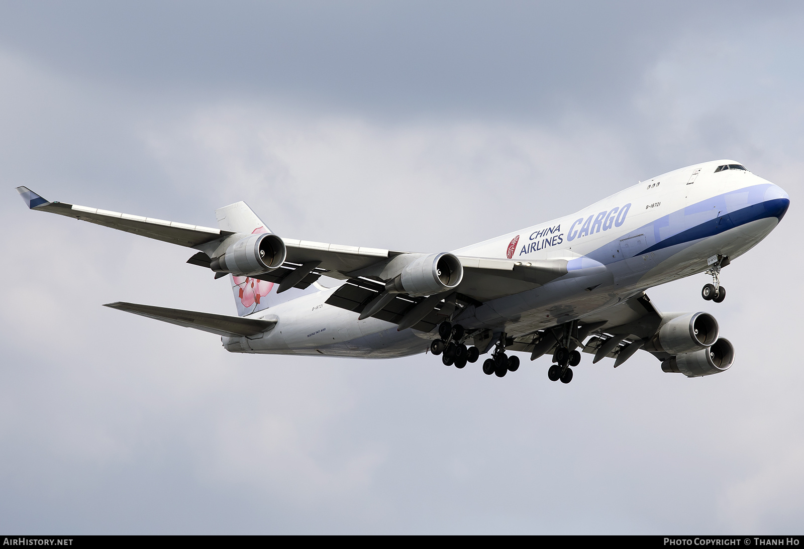 Aircraft Photo of B-18721 | Boeing 747-409F/SCD | China Airlines Cargo | AirHistory.net #844384