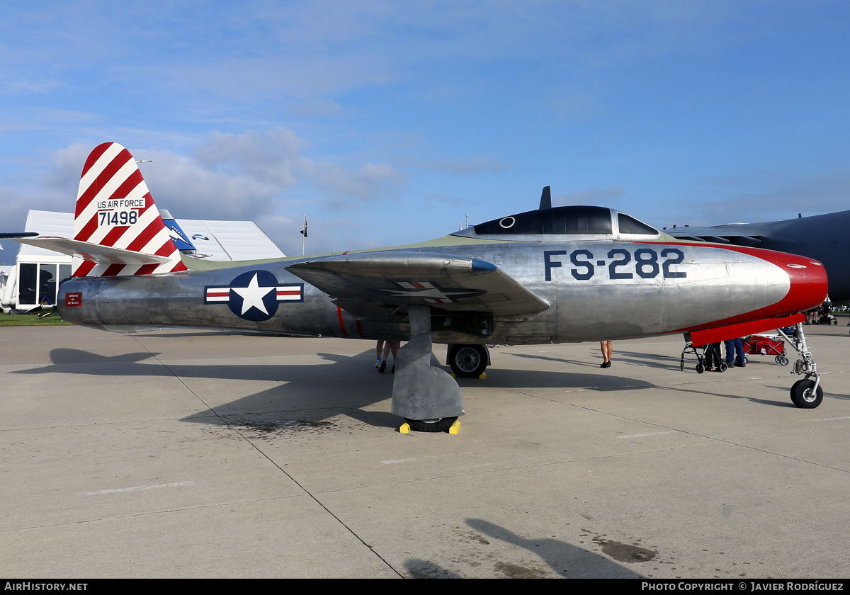 Aircraft Photo of 47-1498 / 71498 | Republic F-84C Thunderjet | USA - Air Force | AirHistory.net #844391