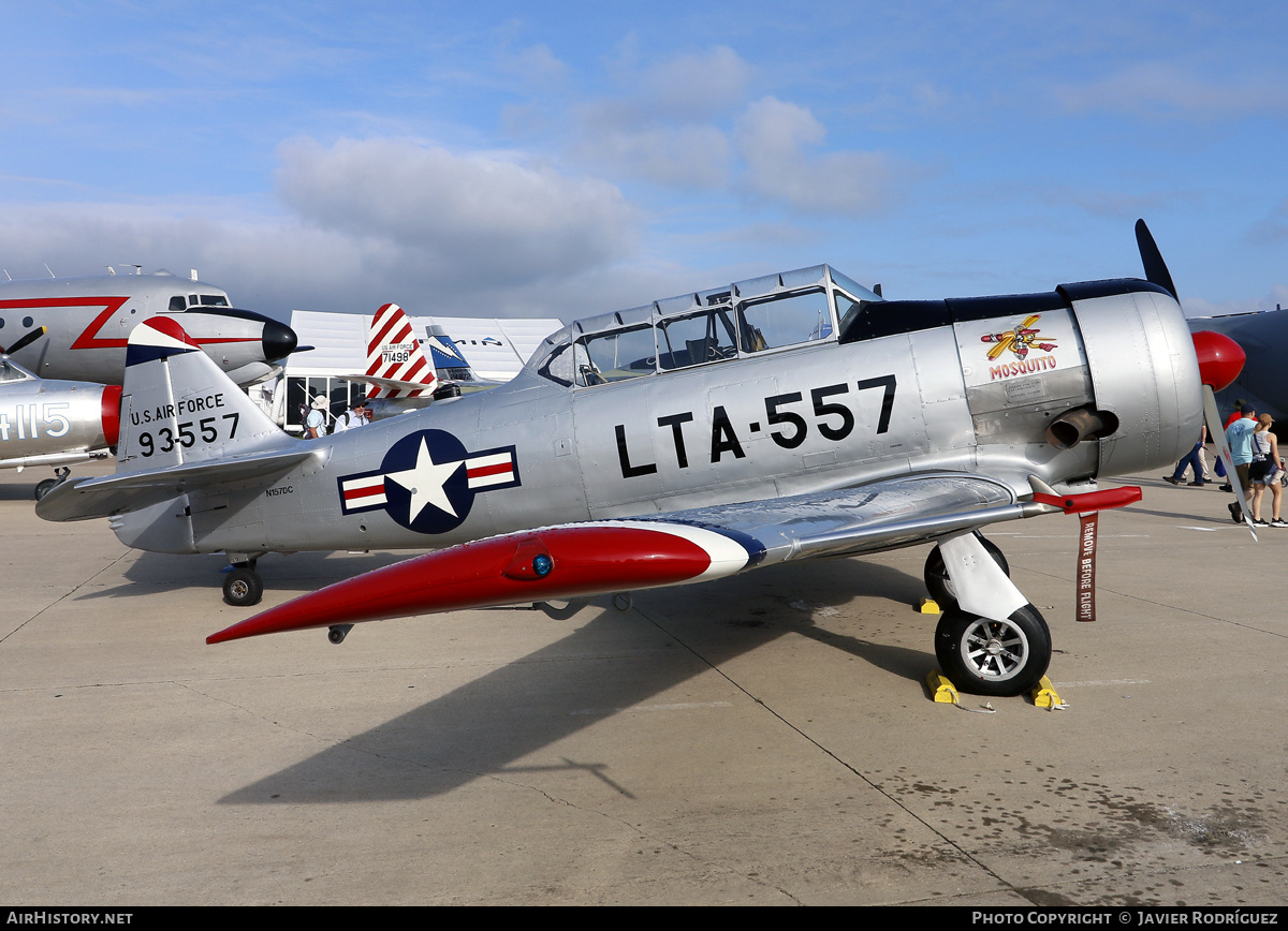 Aircraft Photo of N157DC / 93557 | North American T-6G Texan | USA - Air Force | AirHistory.net #844394