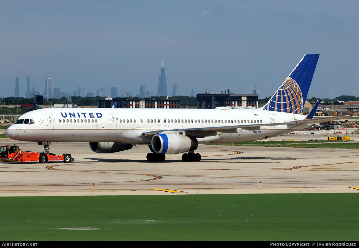 Aircraft Photo of N14118 | Boeing 757-224 | United Airlines | AirHistory.net #844400