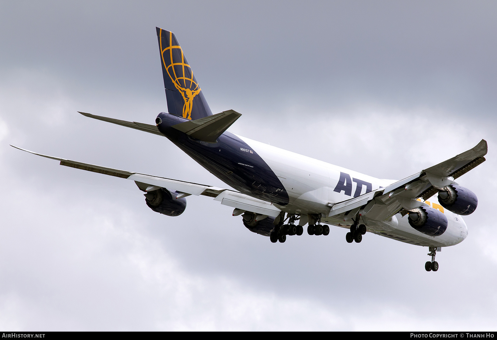 Aircraft Photo of N861GT | Boeing 747-8F | Atlas Air | AirHistory.net #844402