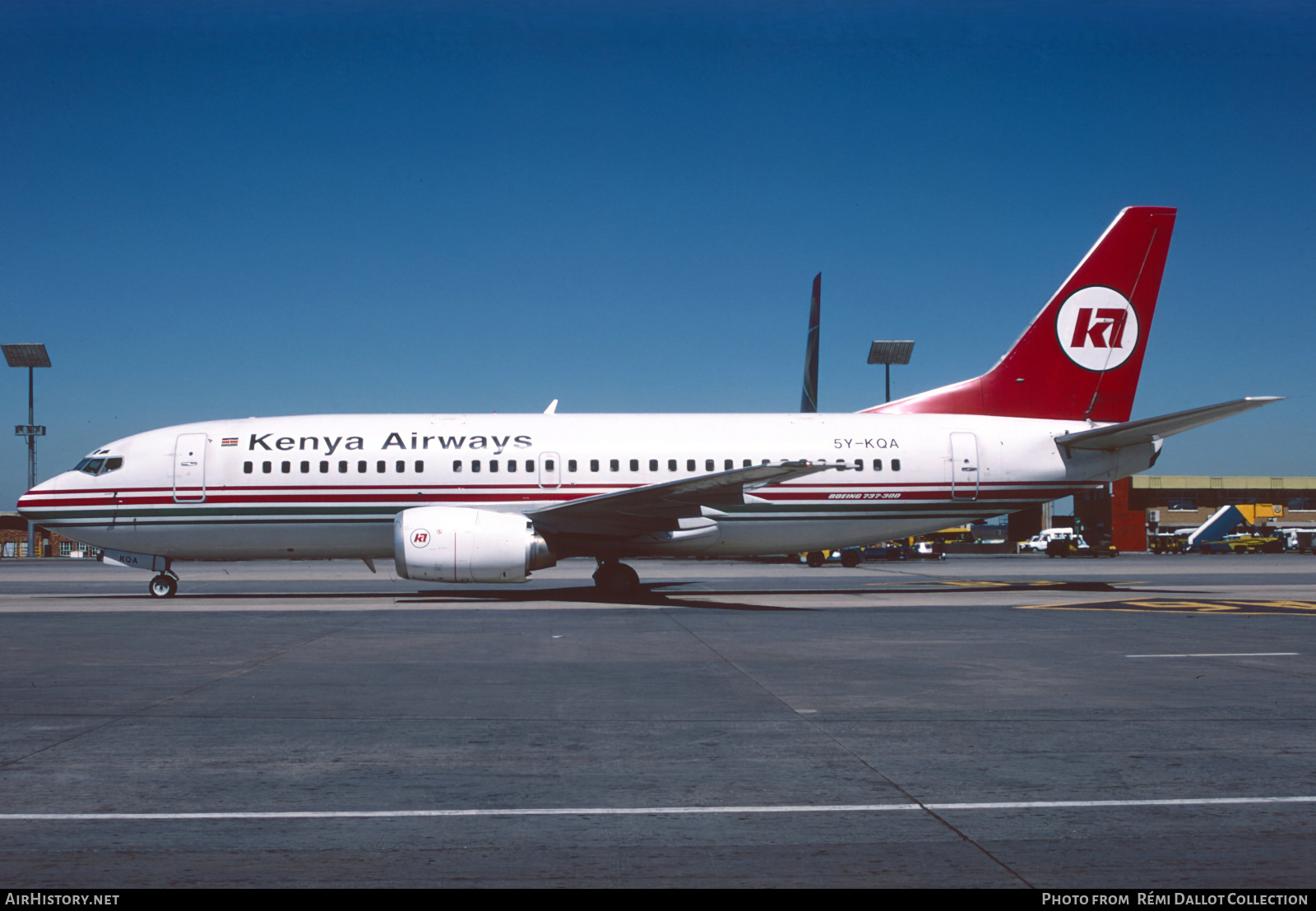 Aircraft Photo of 5Y-KQA | Boeing 737-3U8 | Kenya Airways | AirHistory.net #844403