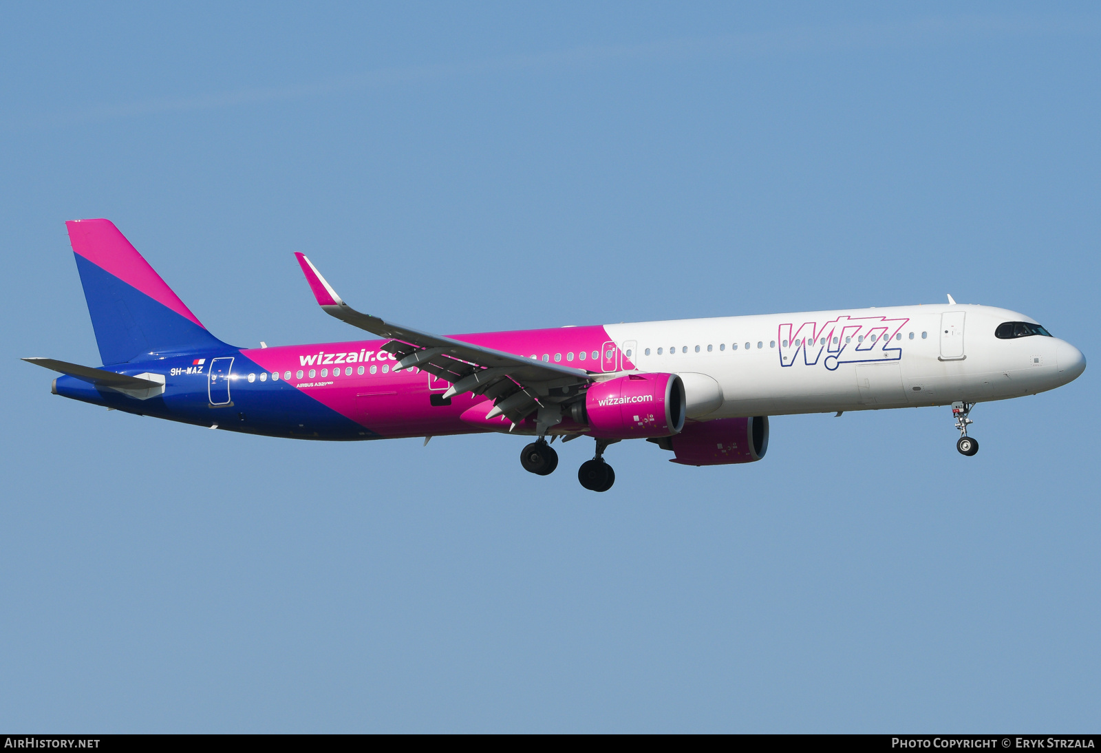 Aircraft Photo of 9H-WAZ | Airbus A320-271NX | Wizz Air | AirHistory.net #844415