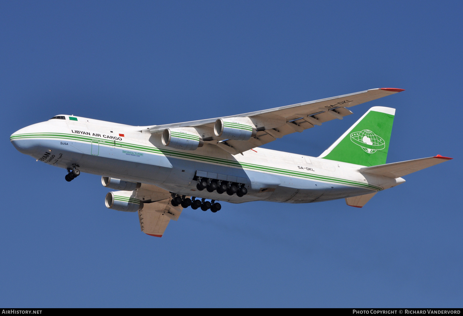Aircraft Photo of 5A-DKL | Antonov An-124-100 Ruslan | Libyan Air Cargo | AirHistory.net #844416