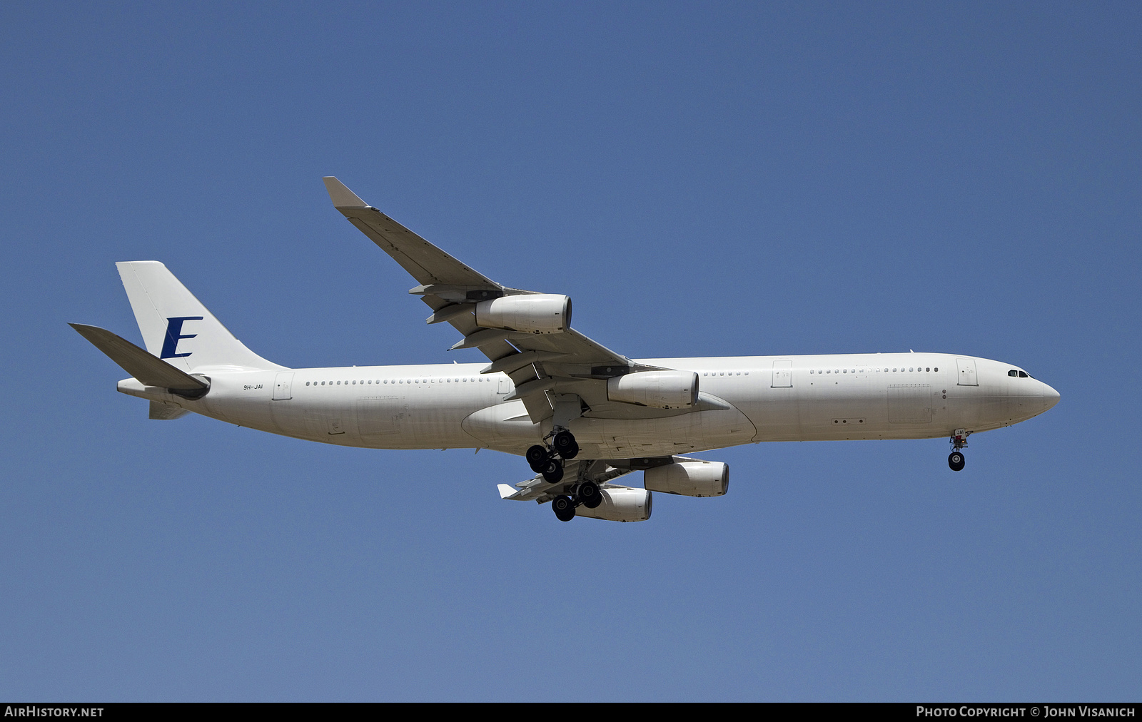 Aircraft Photo of 9H-JAI | Airbus A340-313X | AirHistory.net #844429