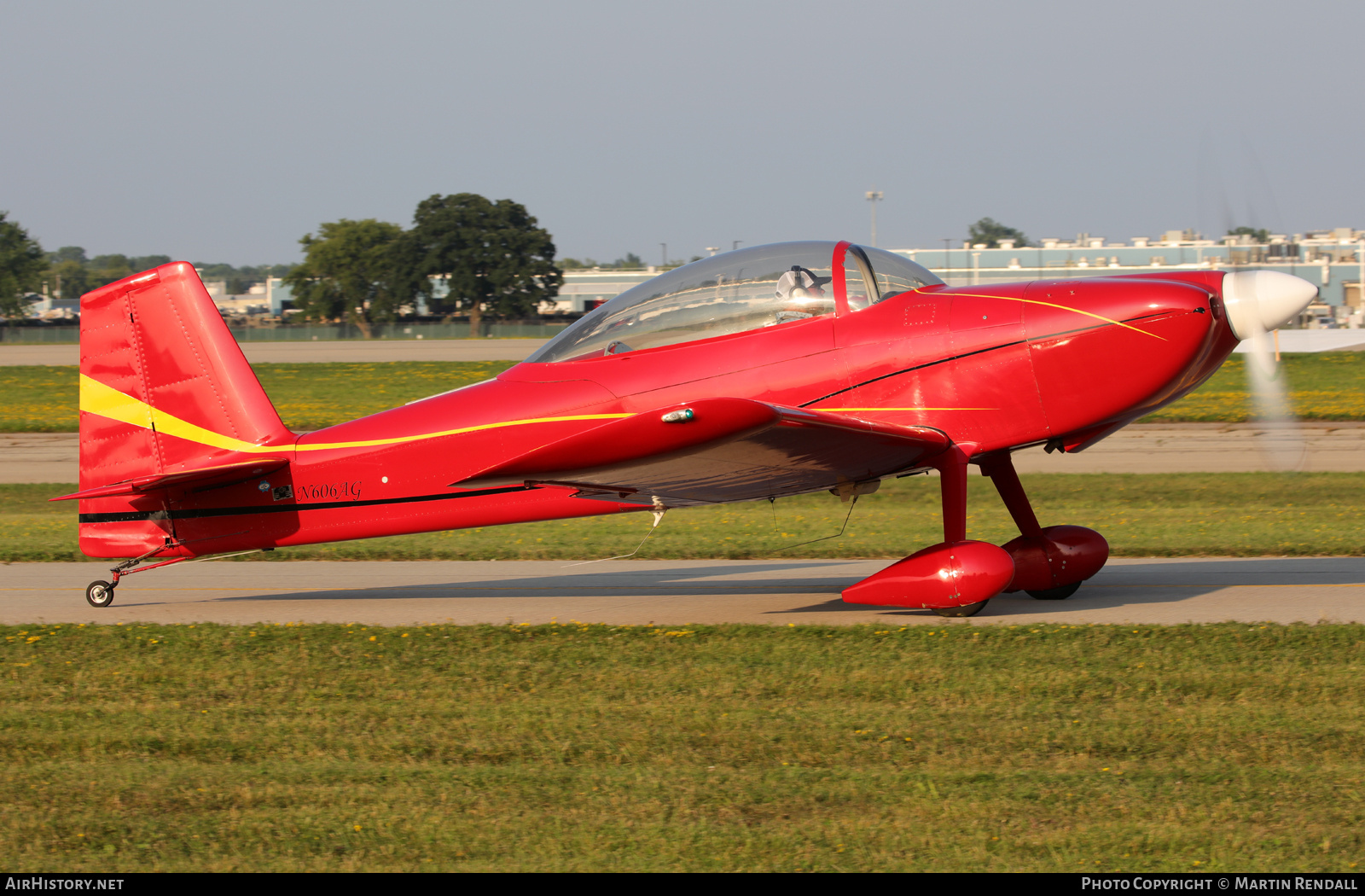 Aircraft Photo of N606AG | Van's RV-8 | AirHistory.net #844446