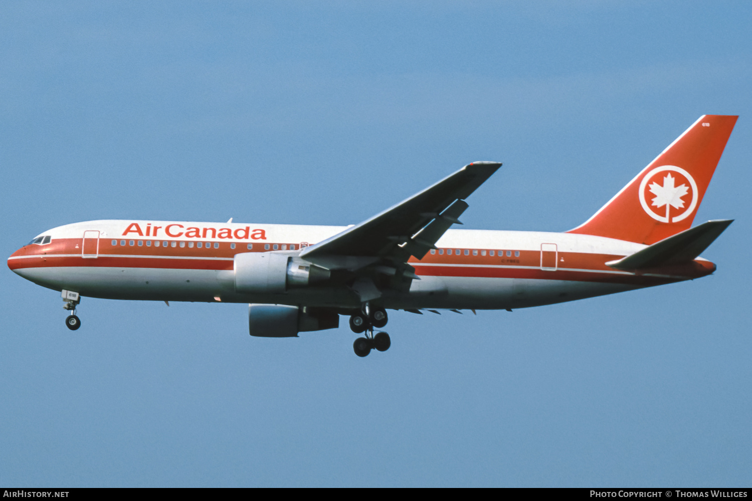 Aircraft Photo of C-FBEG | Boeing 767-233/ER | Air Canada | AirHistory.net #844452